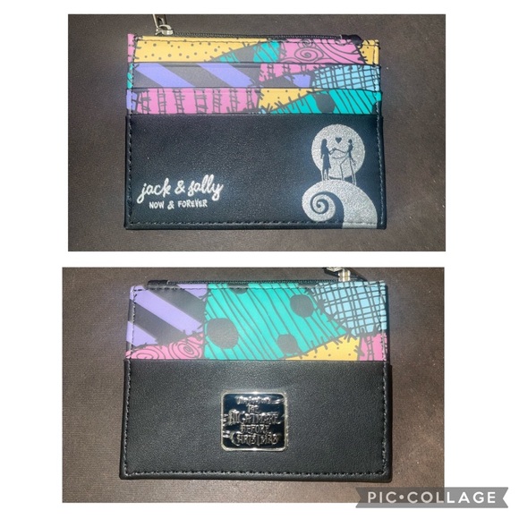 Loungefly Multicolor Nightmare Before Christmas Backpack and Wallet - Picture 12 of 12